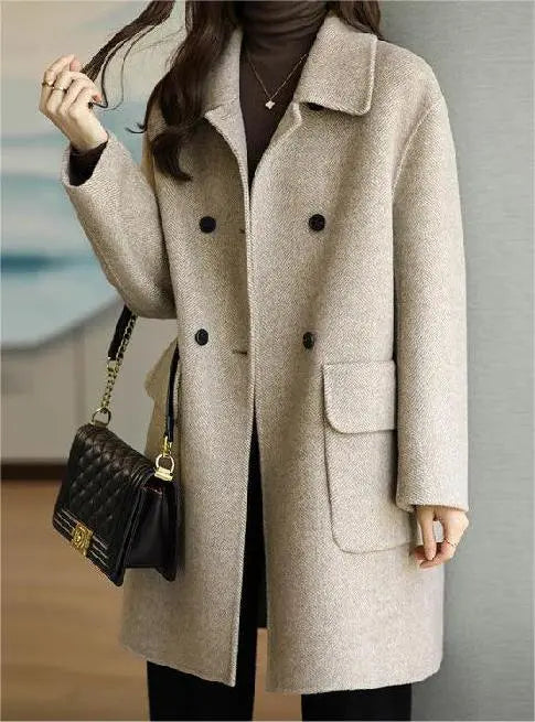 Katharina® | Wintermantel für Damen aus Wolle