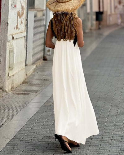 Ilona - Elegantes Kleid mit Crossover-Ausschnitt