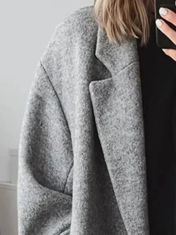 Dorothea® | Übergroßer Wollmantel