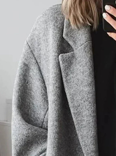 Dorothea® | Übergroßer Wollmantel