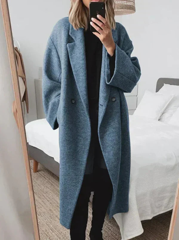 Dorothea® | Übergroßer Wollmantel
