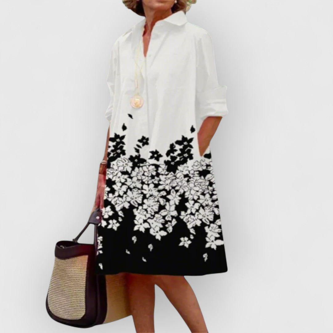 Anja® | Midi-Punktkleid