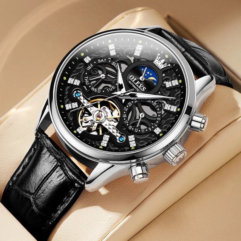 Fritz® | Automatische Mechanische Uhr mit Lederarmband™