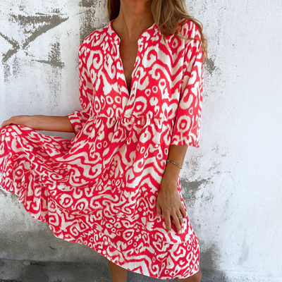 Bernadetta® | Elegantes Kleid mit V-Ausschnitt