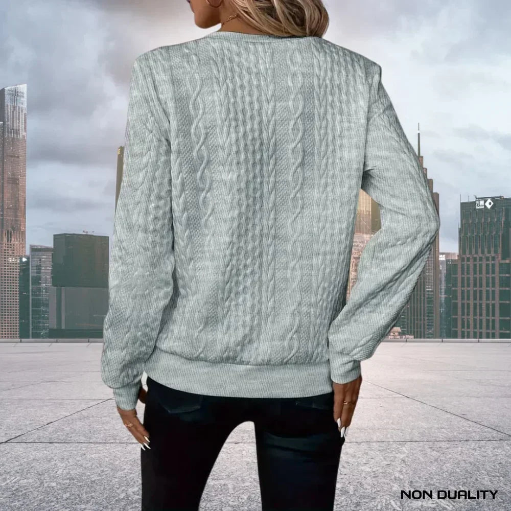 Liesbeth® | Non-Dualität Zip-Up Sweatshirt