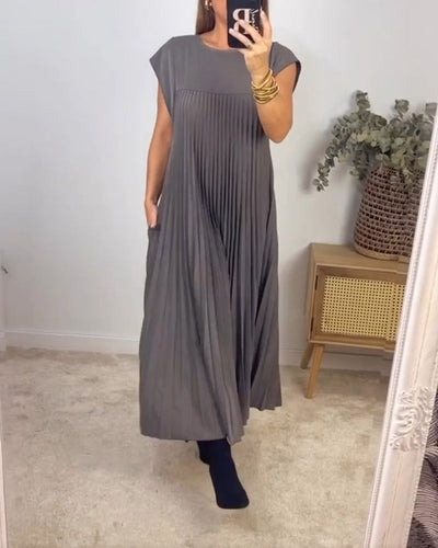 Franziska - Elegantes Plisseekleid