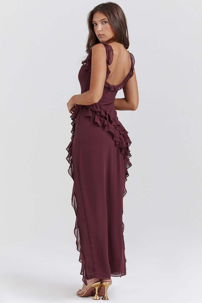 Carmen - Elegantes Rüschenkleid