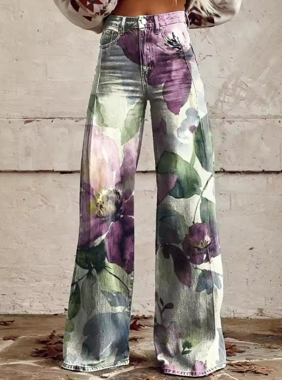 Luniva® | Vintage Boho Hosen