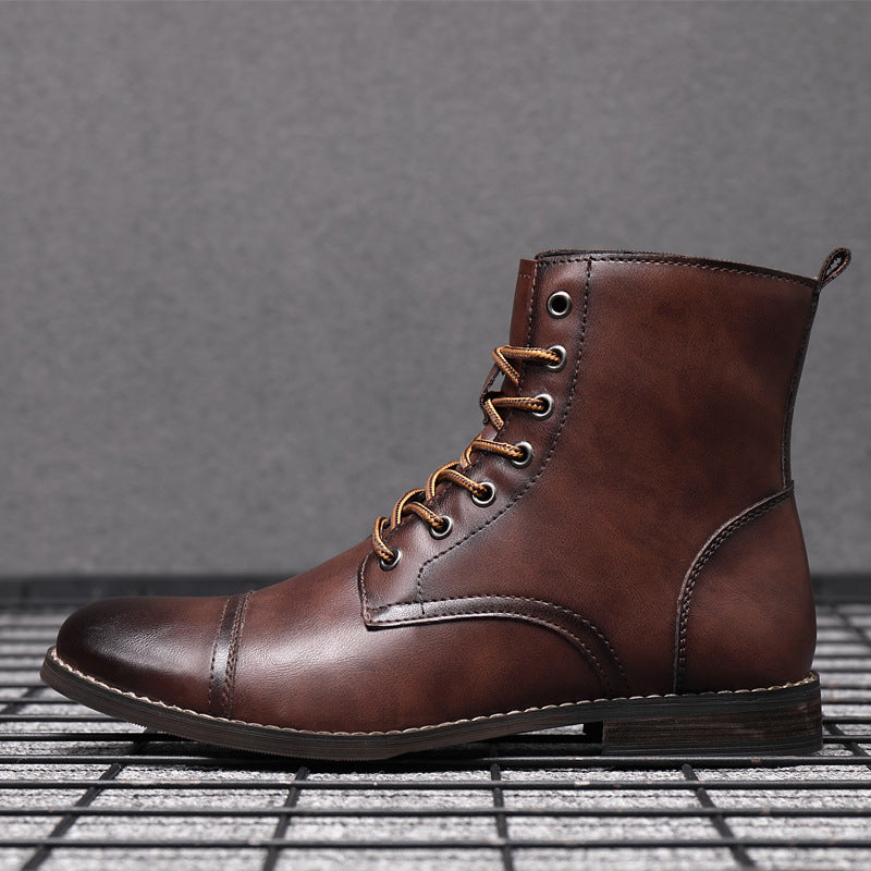 Dominik® | Kunstleder Stiefeletten