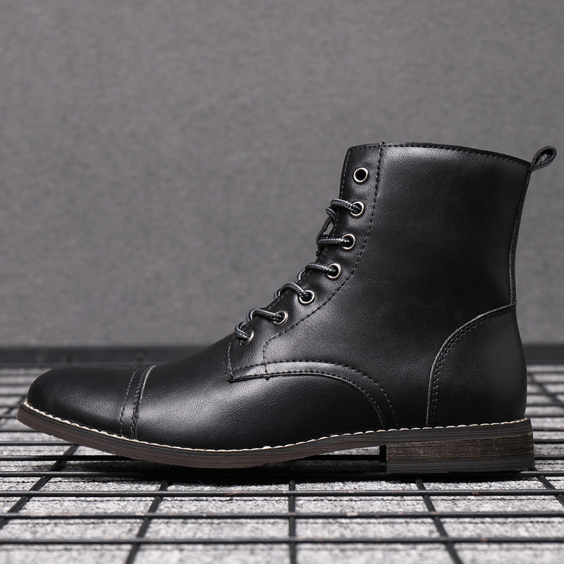 Dominik® | Kunstleder Stiefeletten