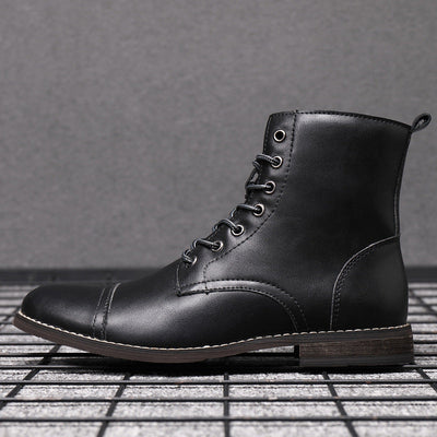 Dominik® | Kunstleder Stiefeletten