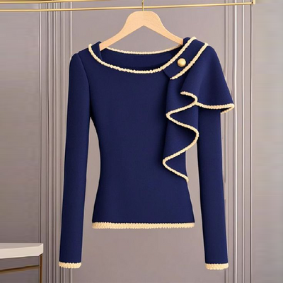 Domitilla® | Langarmpullover in Frischem Blau