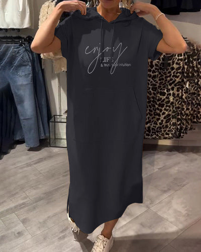 Vivia® | Lässiges Hoodie-Kleid