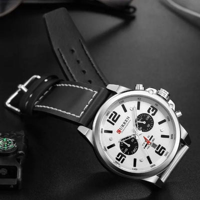 Enzo® | Quarz Armbanduhr Casual Ur™