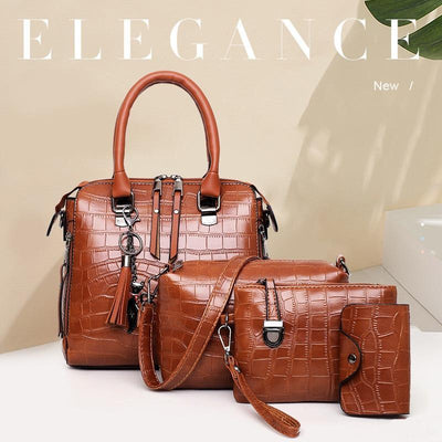MONI® | SET AUS LEDERTASCHEN MIT 4 TEILEN