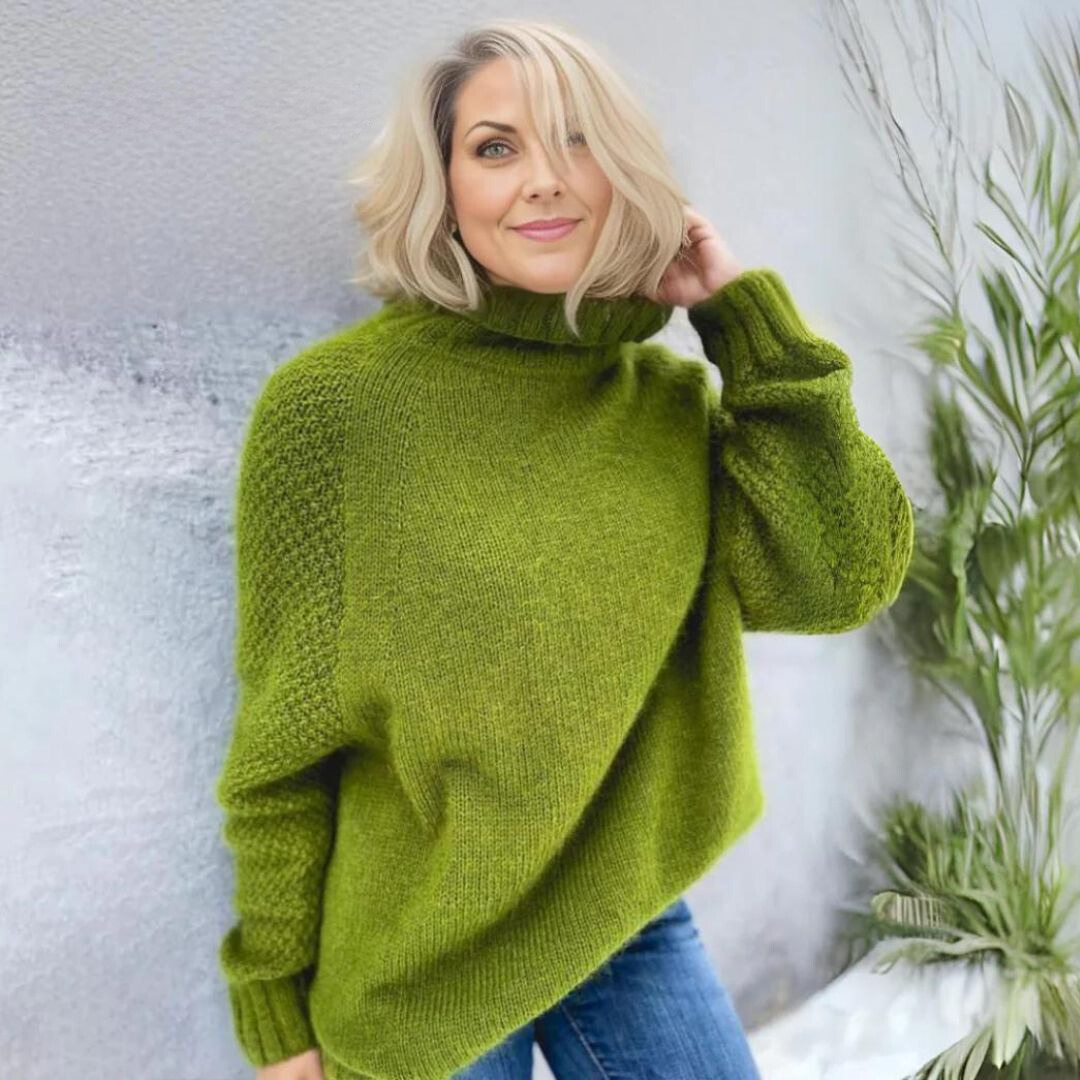 Angela® | Eleganter Rollkragenpullover
