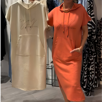 Vera – Lässiges Kapuzenkleid mit Stil
