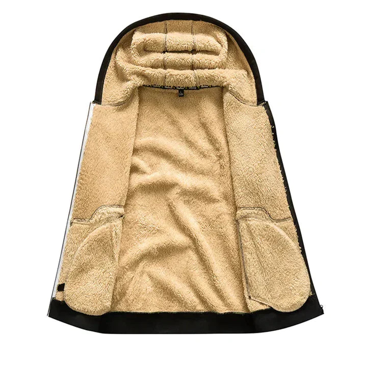 Gilben - Herren Winterjacke mit Kapuze und Fleece
