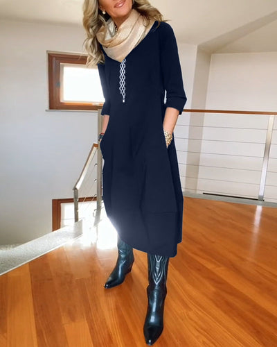 Ellie - Elegantes Midi-Kleid