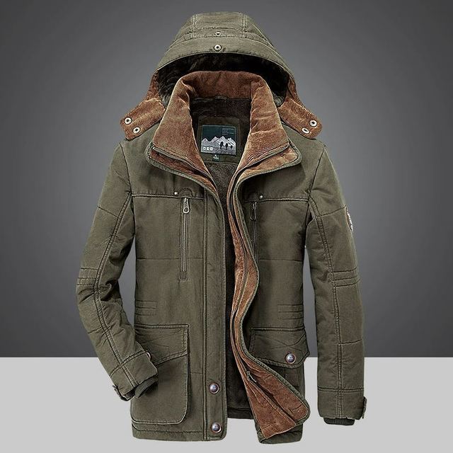 Silvan® | Thermischer Herren Winterparka mit mehreren Taschen
