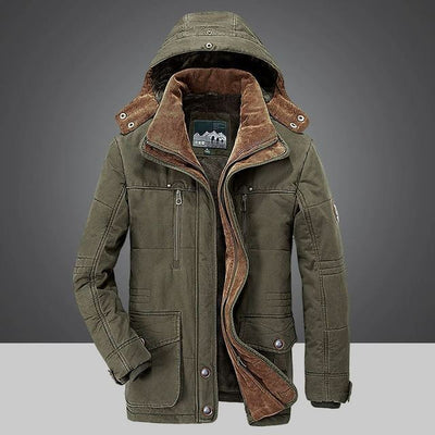 Silvan® | Thermischer Herren Winterparka mit mehreren Taschen