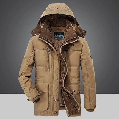 Silvan® | Thermischer Herren Winterparka mit mehreren Taschen