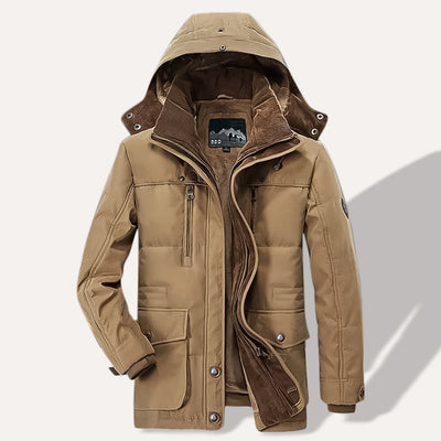 Silvan® | Thermischer Herren Winterparka mit mehreren Taschen