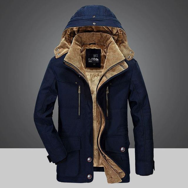 Silvan® | Thermischer Herren Winterparka mit mehreren Taschen