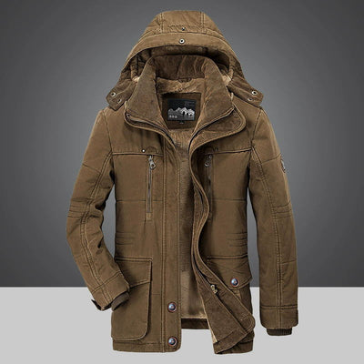 Silvan® | Thermischer Herren Winterparka mit mehreren Taschen