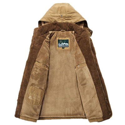 Silvan® | Thermischer Herren Winterparka mit mehreren Taschen