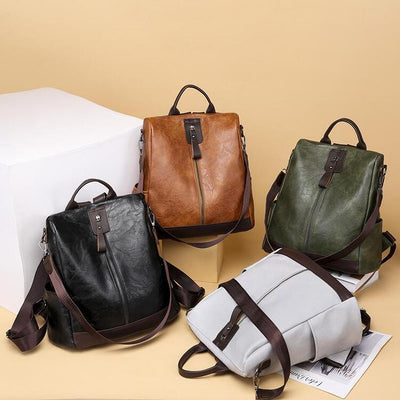 Ines® | Rucksack aus Leder