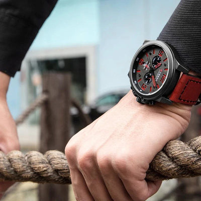 Enzo® | Quarz Armbanduhr Casual Ur™