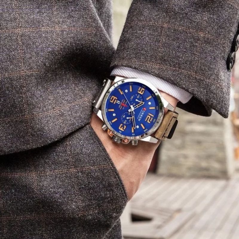 Enzo® | Quarz Armbanduhr Casual Ur™