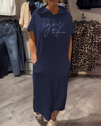 Vivia® | Lässiges Hoodie-Kleid