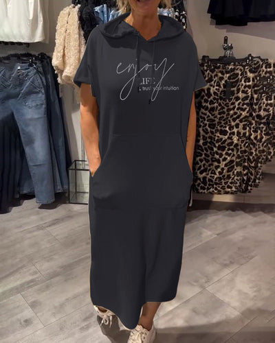 Vivia® | Lässiges Hoodie-Kleid
