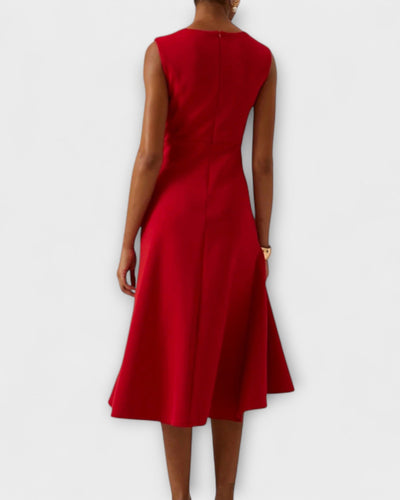 Greta® | Schwingendes Kleid mit Drapierung