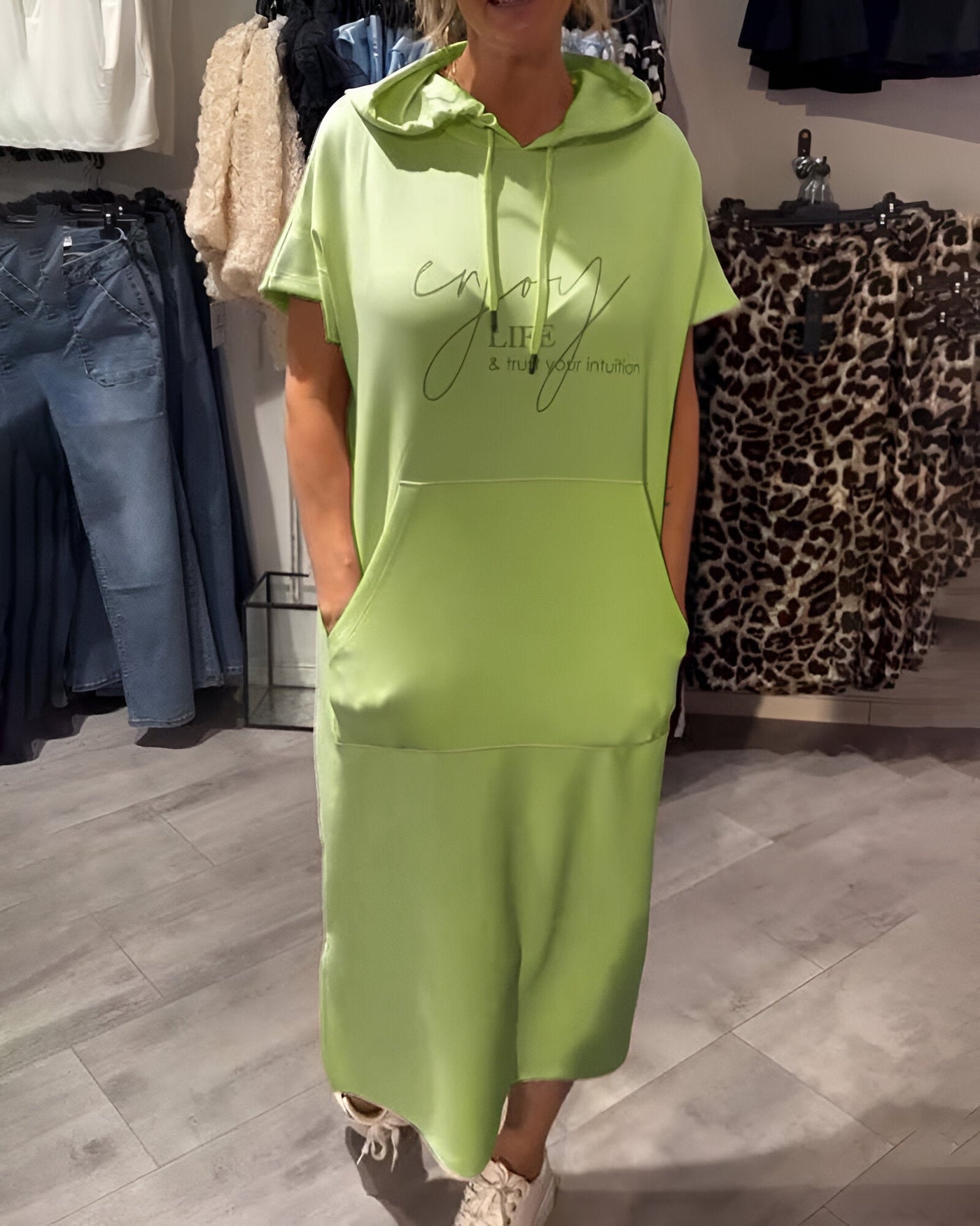Vivia® | Lässiges Hoodie-Kleid