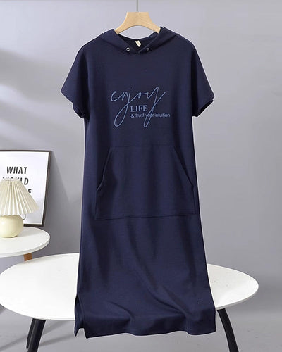 Vivia® | Lässiges Hoodie-Kleid