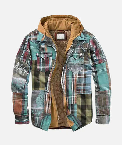 Ludwig® | Karierte Patchworkjacke
