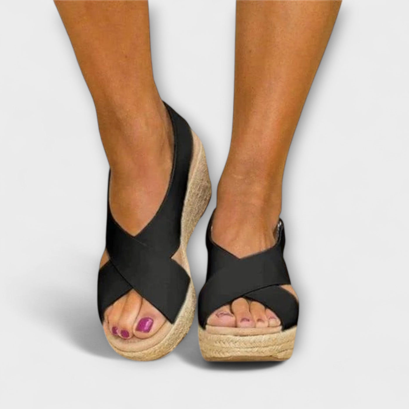 Elegante Espadrille-Sandalen