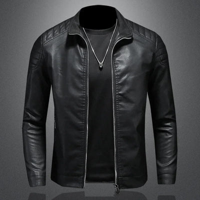 Moritz® | Elegante Jacke aus hochwertigem Kunstleder