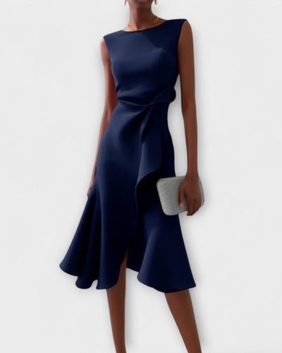 Greta® | Schwingendes Kleid mit Drapierung