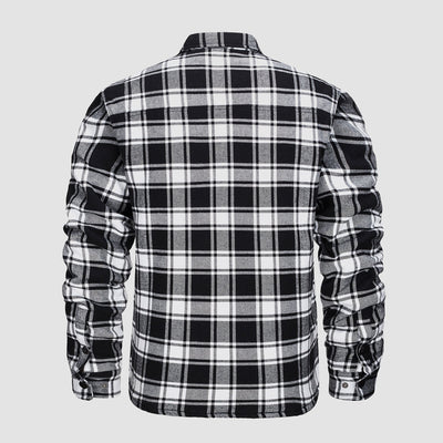Vielseitiges Design Kariertes Bomberjack