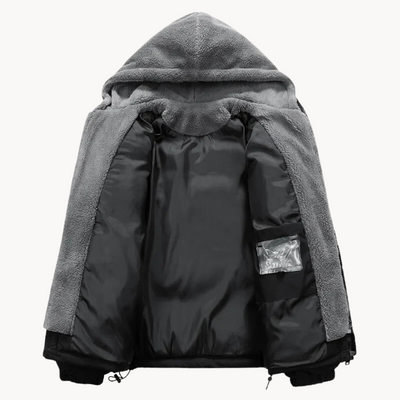 Dominik® | FLEECEJACKE MIT KAPUZE
