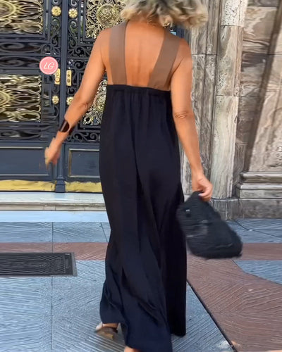 Ilona - Elegantes Kleid mit Crossover-Ausschnitt