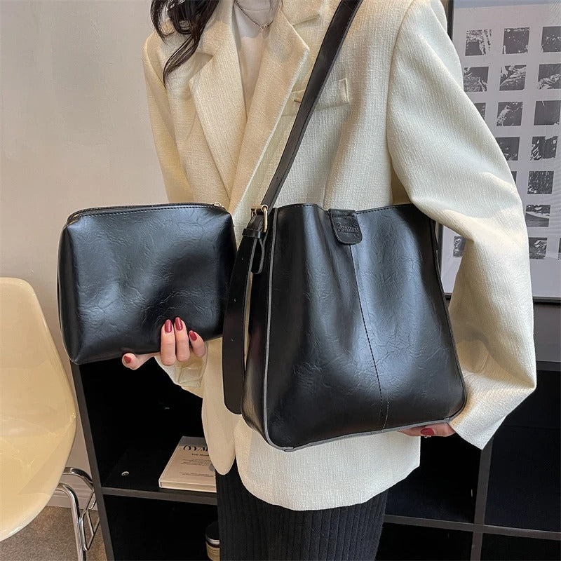NINA® | Set von Taschen + Clutch (Kostenlos)