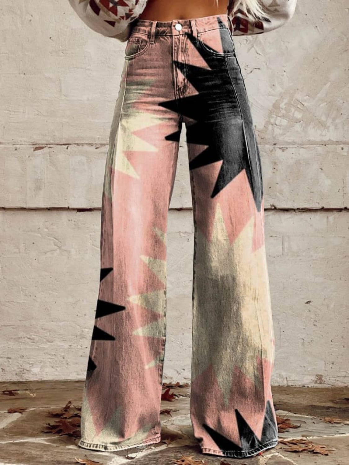 Rina® | Flared-Hosen aus hochwertigem Material
