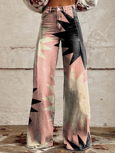 Rina® | Flared-Hosen aus hochwertigem Material
