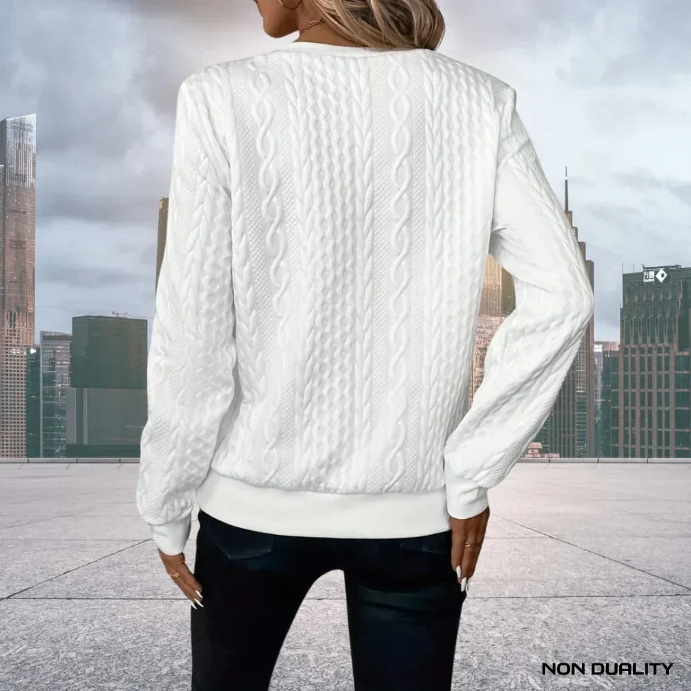 Liesbeth® | Non-Dualität Zip-Up Sweatshirt
