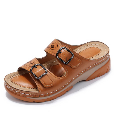 Tabea® | Orthopädische Ledersandalen